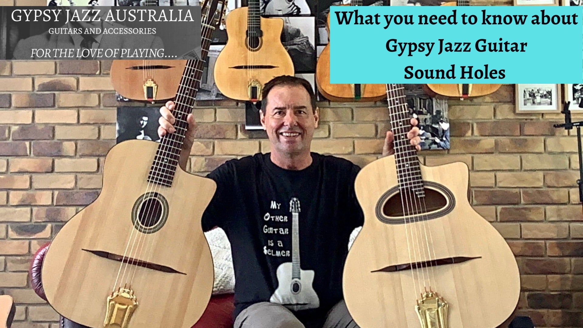 I made a video called "Gypsy Jazz Guitar Sound Holes"?