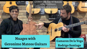 How good is this! Nuages played on the Geronimo Mateos Guitars by Camaron De la Vega and Rodrigo Santiago.