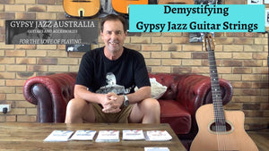 A Video I made "Demystifying Gypsy Jazz Guitar Strings".