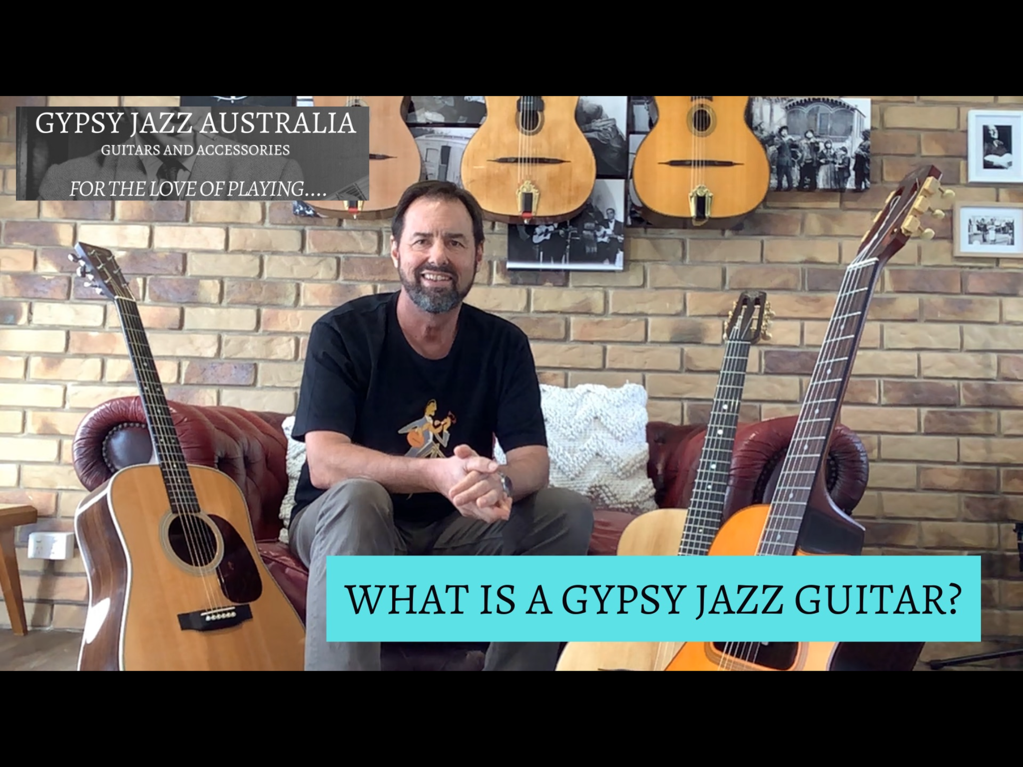 A video I made "What is a Gypsy Jazz Guitar".