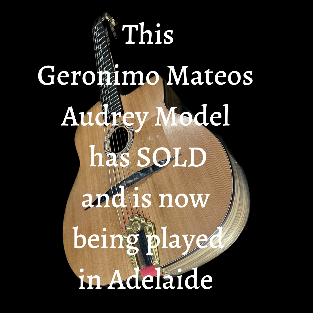 2023 Geronimo Mateos Audrey Model Oval Hole (SOLD)