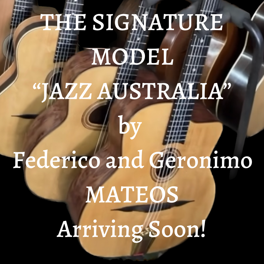 2024 Geronimo Mateos Gypsy Jazz Australia Oval Hole (Sold -Another on the Way!)
