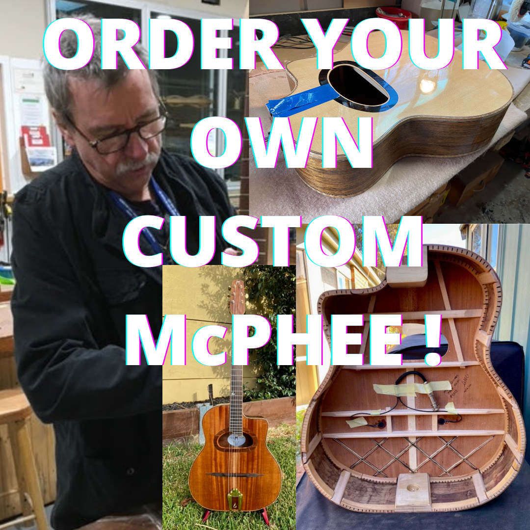 Wayne McPhee Custom Gypsy Jazz Guitar (Build Your Dream Guitar!)