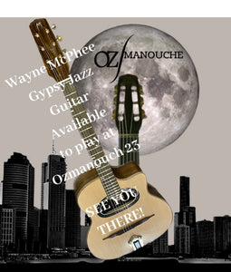 Wayne McPhee Maccaferri Gypsy Jazz Guitar (Available Now)