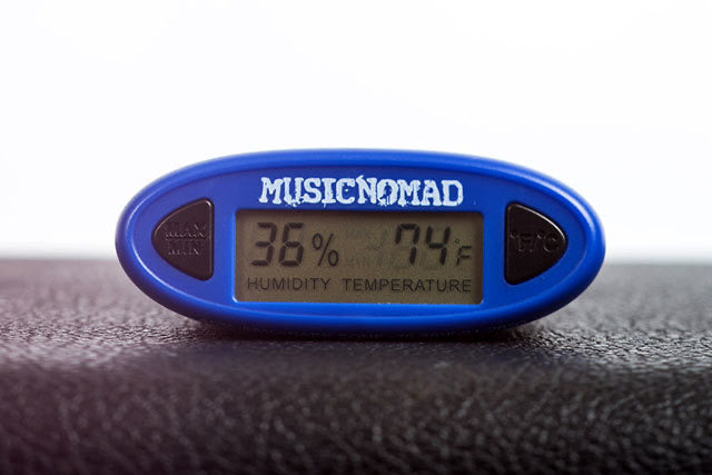 Accurate Digital Hygrometer by Music Nomad (This item has free shipping)