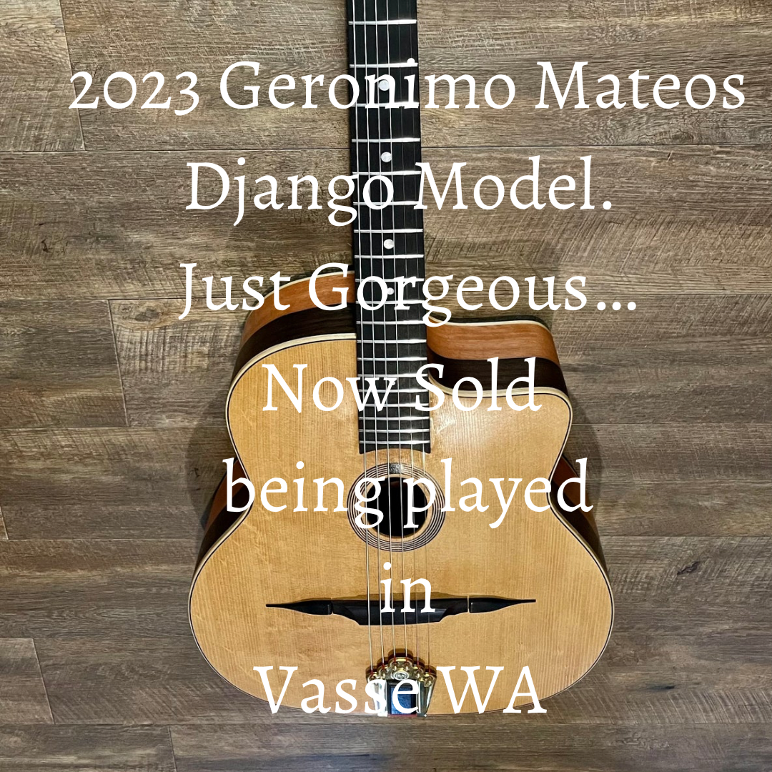 2023 Geronimo Mateos Django Model (SOLD)