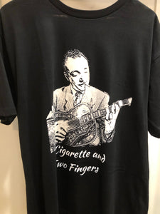 A Cigarette and Two Fingers T Shirt (This item has free delivery with orders over $55)