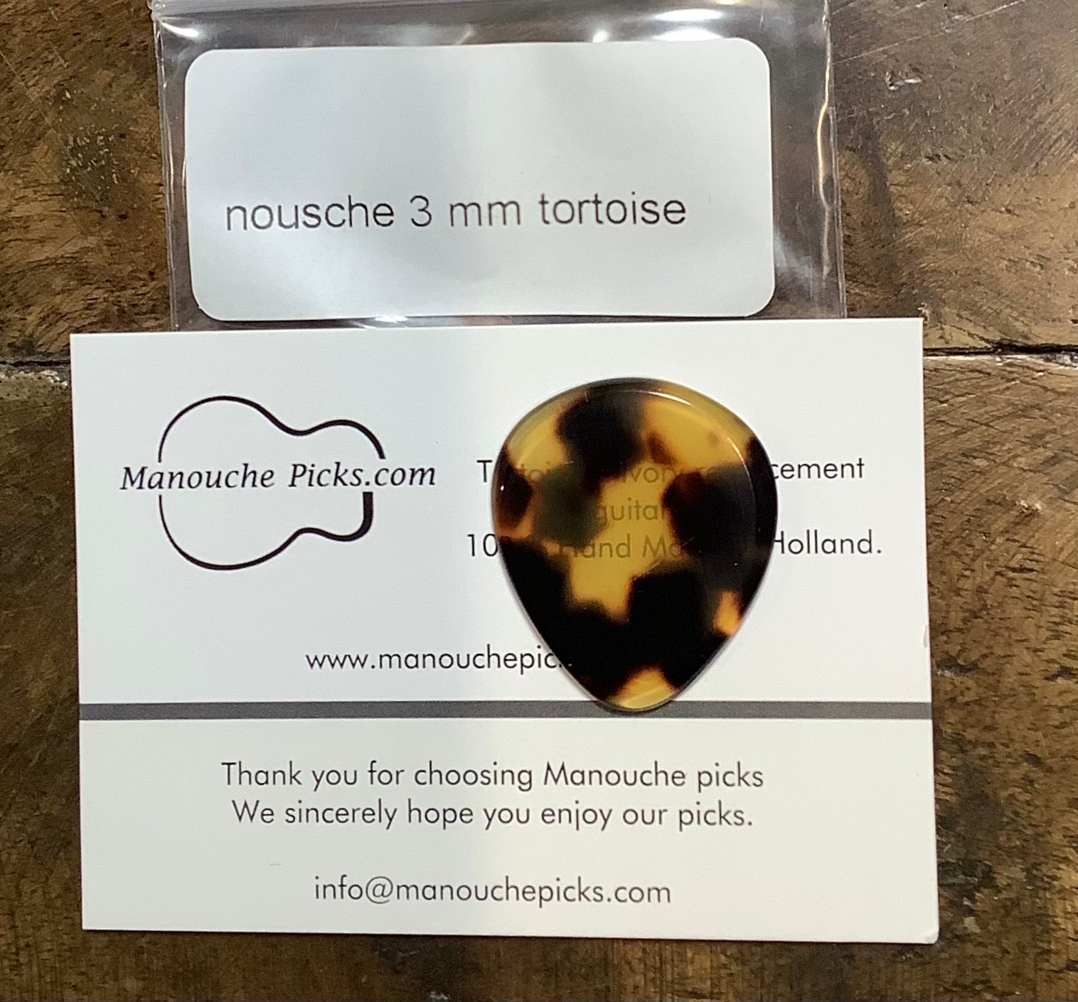 Manouche Pick - Nousche Rosenberg Model (This item has free delivery with orders over $55)